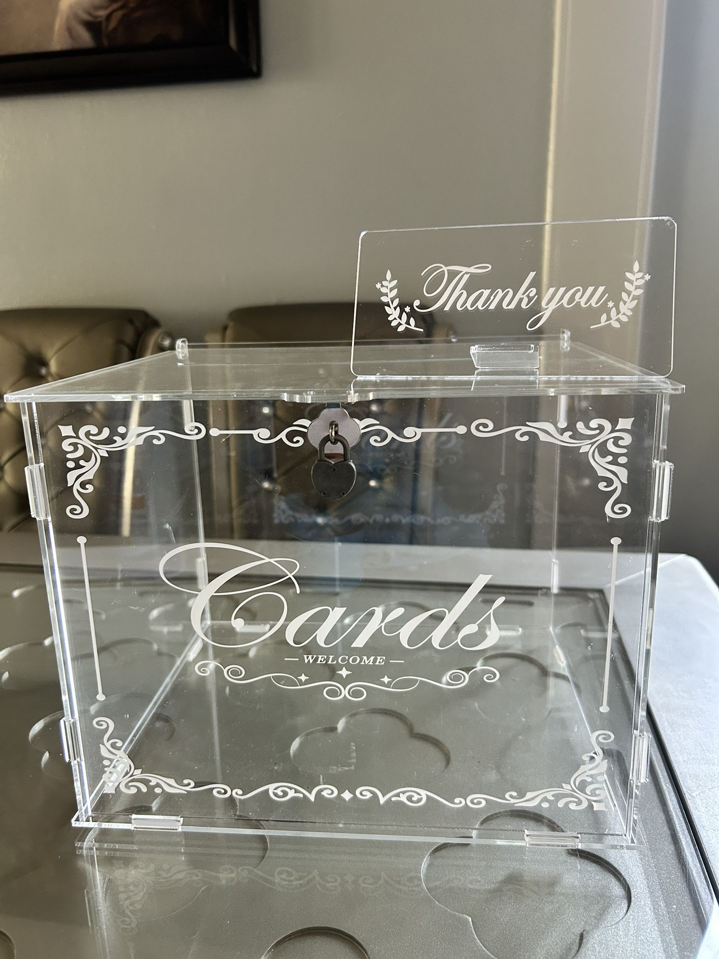 Acrylic Card Box