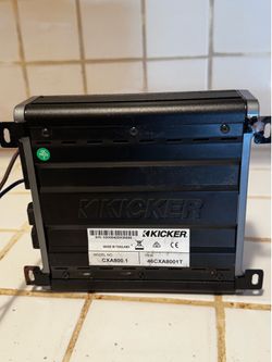 Kicker Car amp