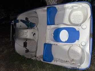 Paddle Boat with Sun Canopy