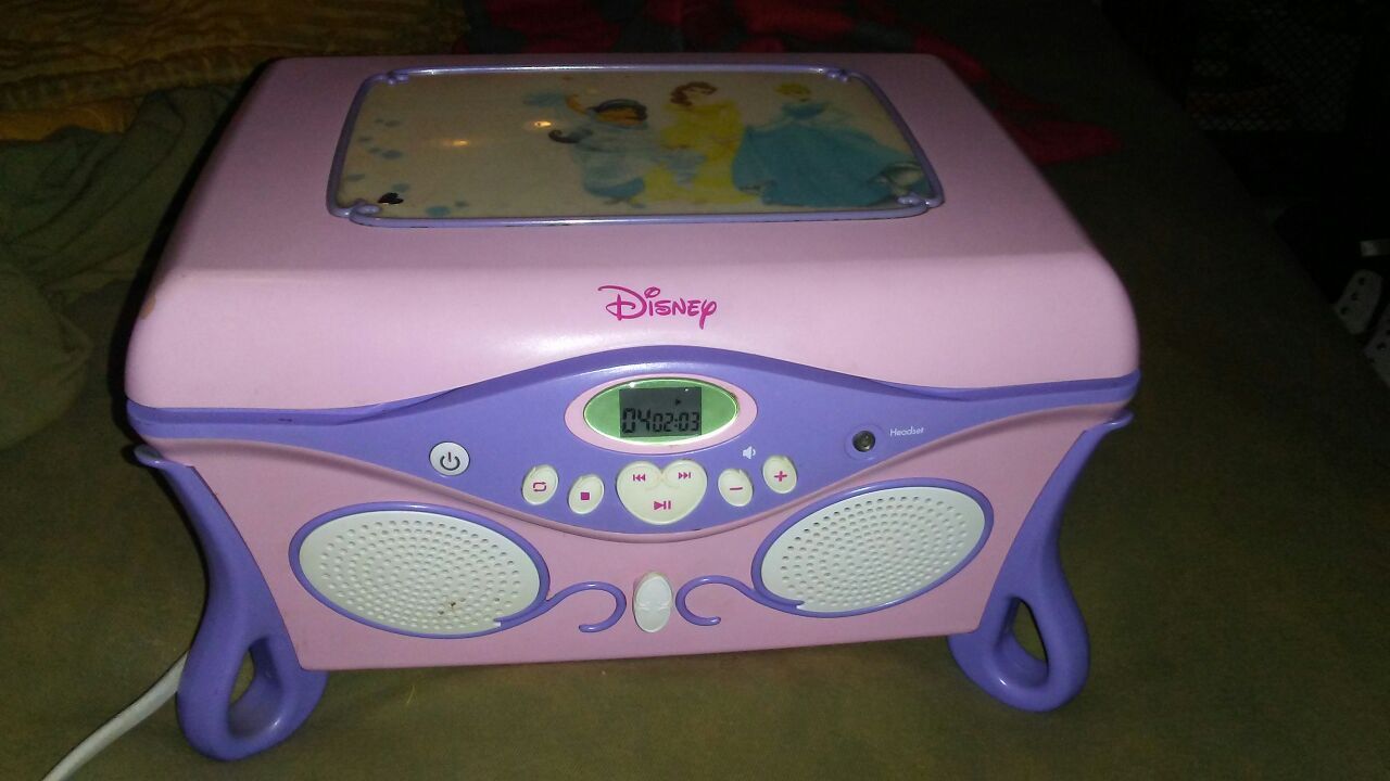 Disney princess cd player 18th
