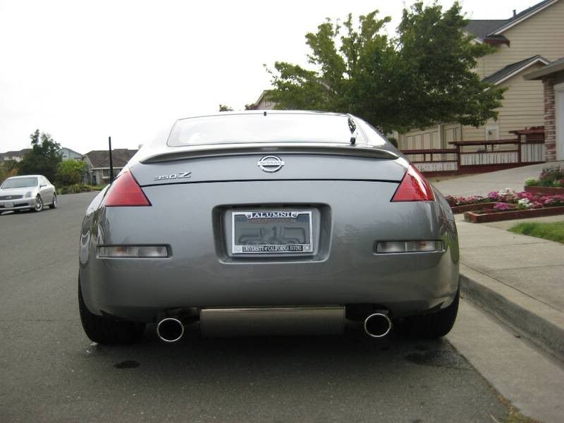 350Z G35 FULL DUAL EXHAUST W/RESONATOR DELETE OEM FITS 370Z G37 TOO