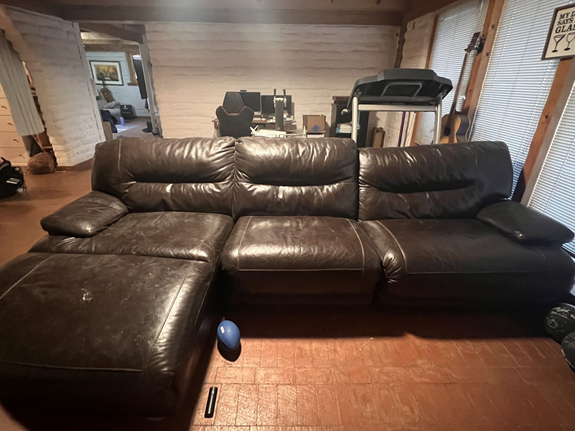 Leather Couch