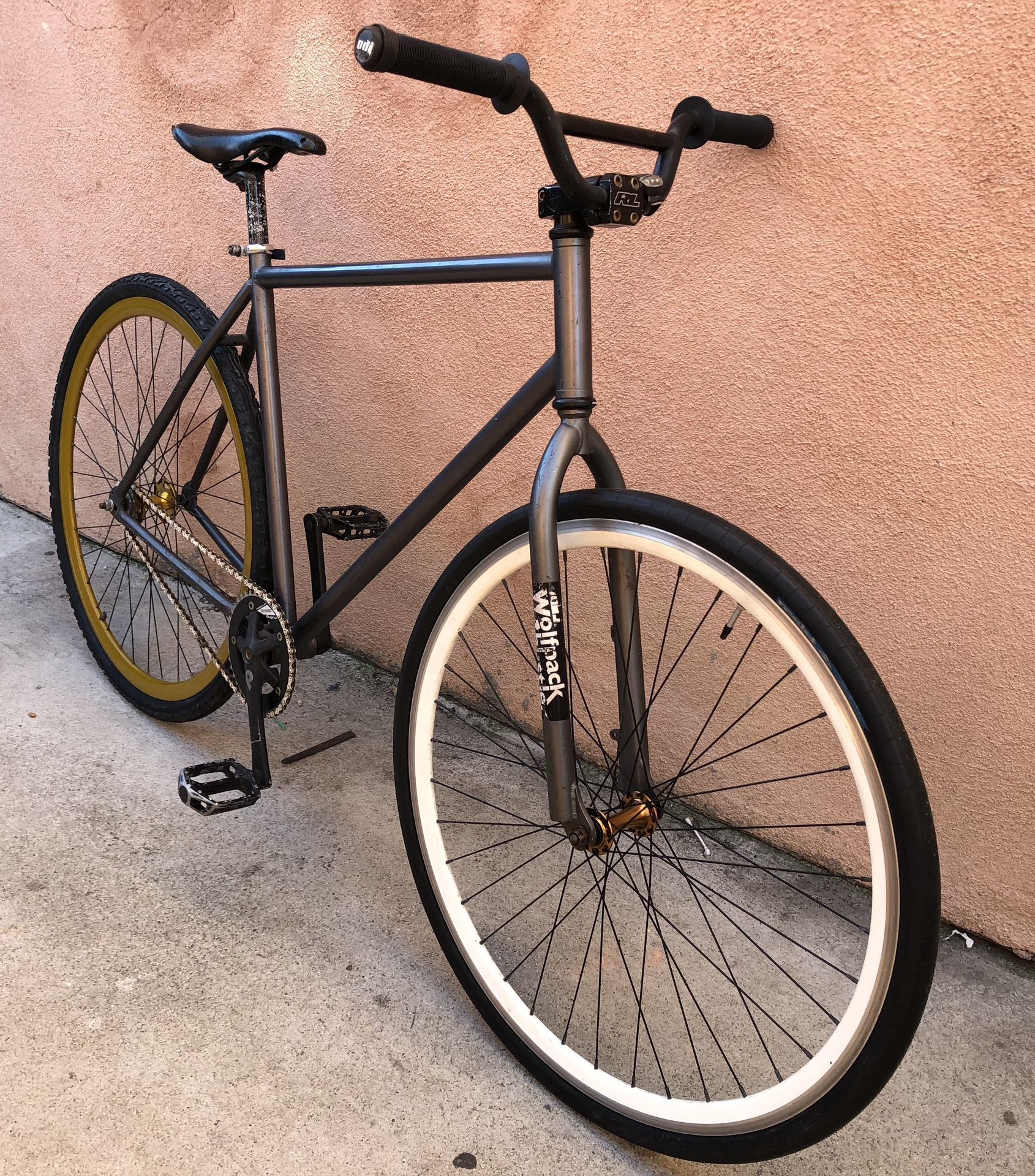 Fixed gear freestyle bike hotsell