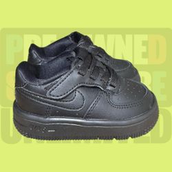 Kid’s Nike Air Force 1 ‘Triple Black’