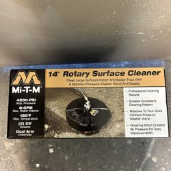 Mi-T-M 14" Rotary Surface Cleaner