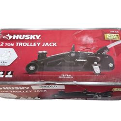 Husky 2-Ton Hydraulic Trolley Floor Jack