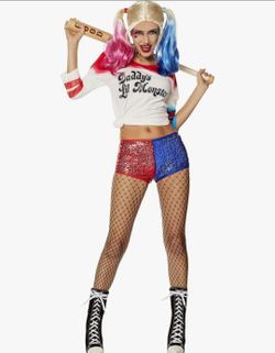 Harley Quinn Costume - Size XL