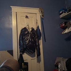 Lacrosse Stick Blue With A White Head 