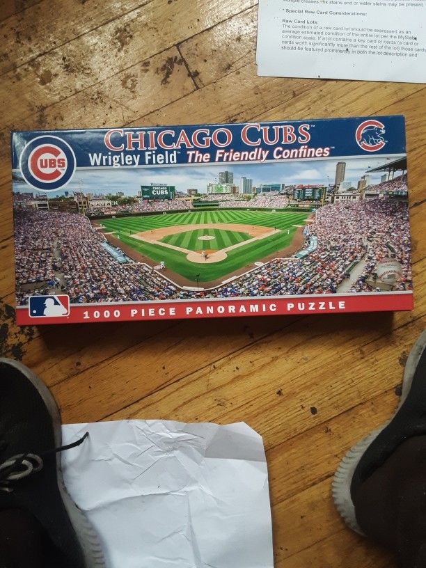 Chicago Cubs Wrigley field The Friendly Confines Puzzle 