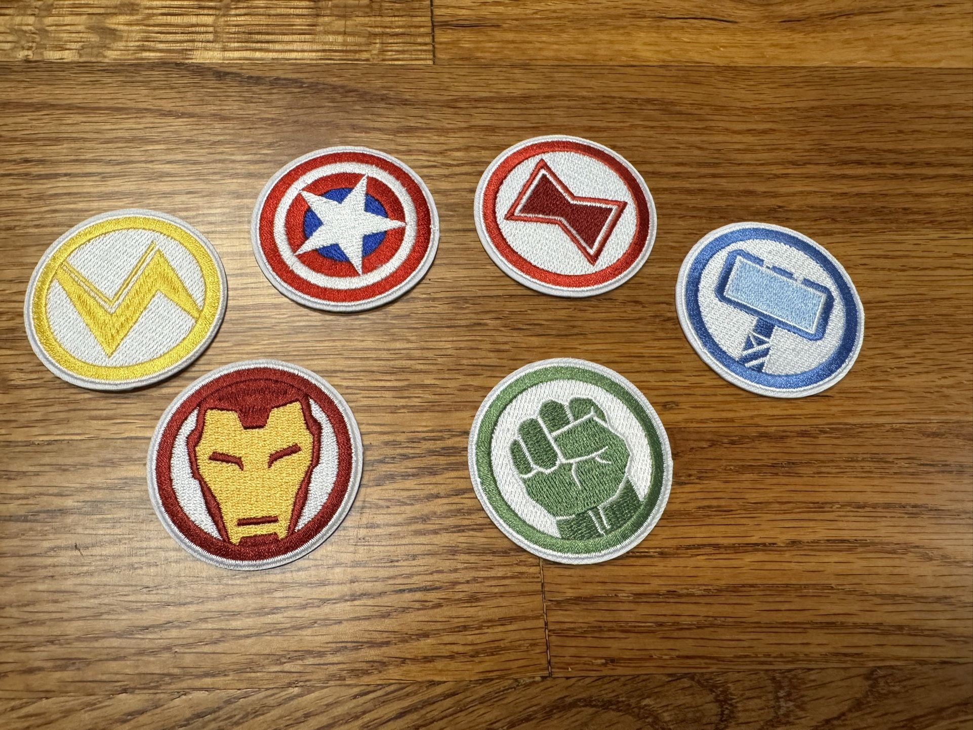 5 Brand New Marvel Patches