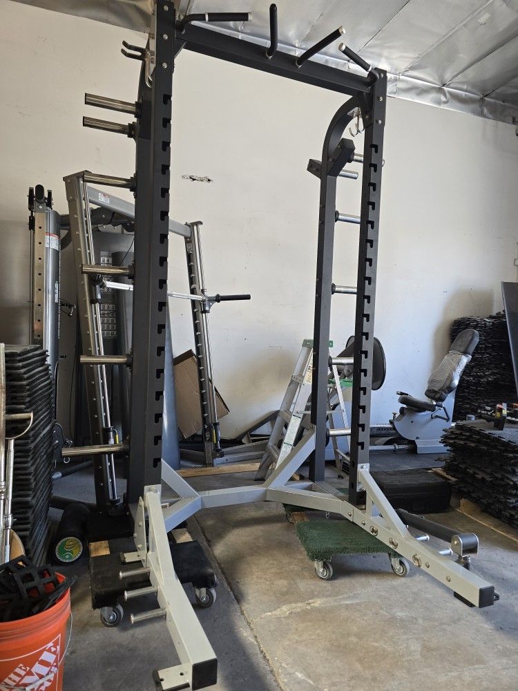 Half Squat Rack Commercial Gym Equipment Exercise Fitness Workout 