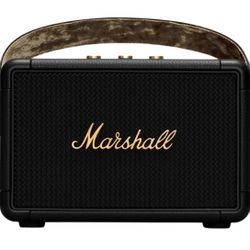 Marshall Kilburn II Bluetooth Portable Speaker - Black & Brass