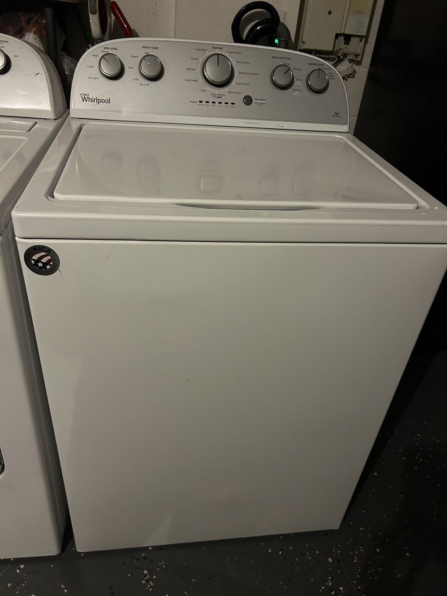 Whirlpool Washer And Dryer