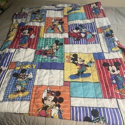 Vintage Mickey Mouse Blanket