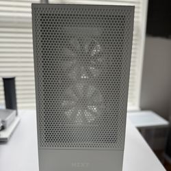 NZXT H5 Flow Compact ATX Mid-Tower PC Gaming Case – High Airflow Perforated Front and Tempered Glass
