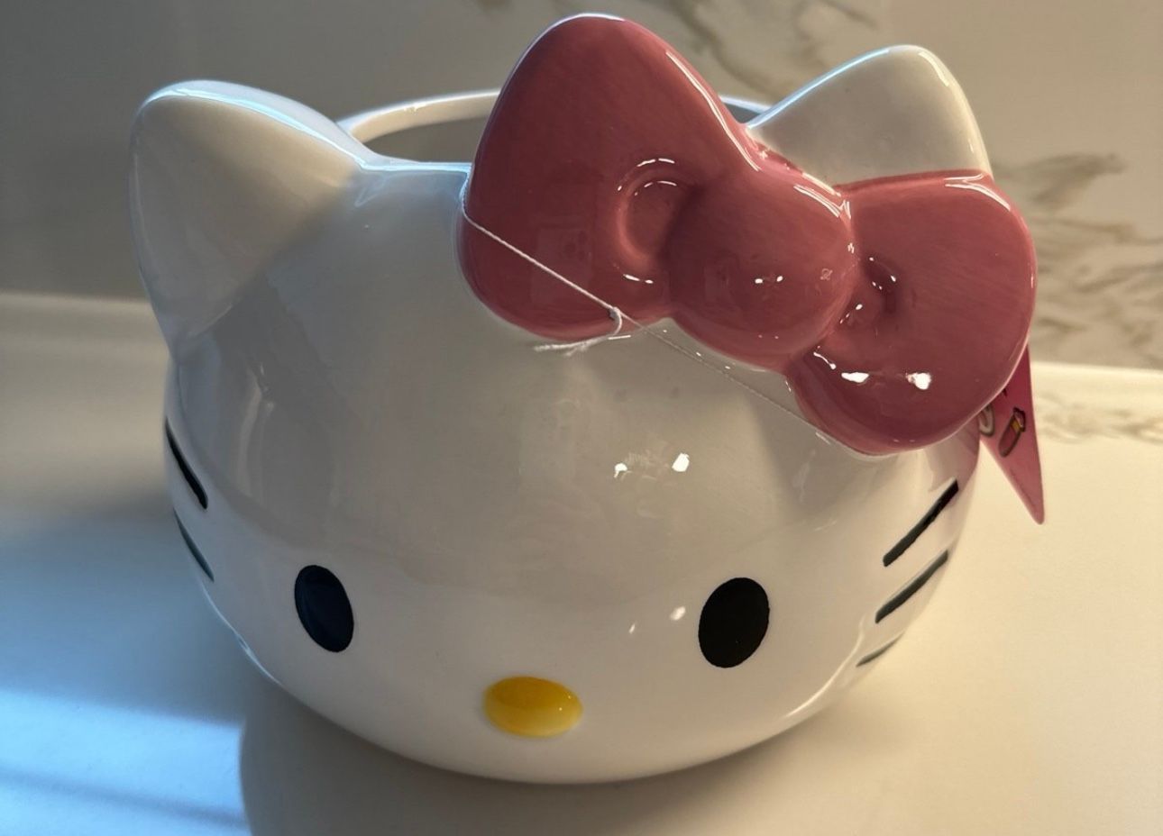 New Hello Kitty ceramic planter pot large with drainage
