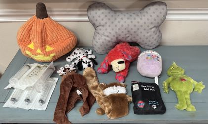 Dog Toys and Care Items $10 for All