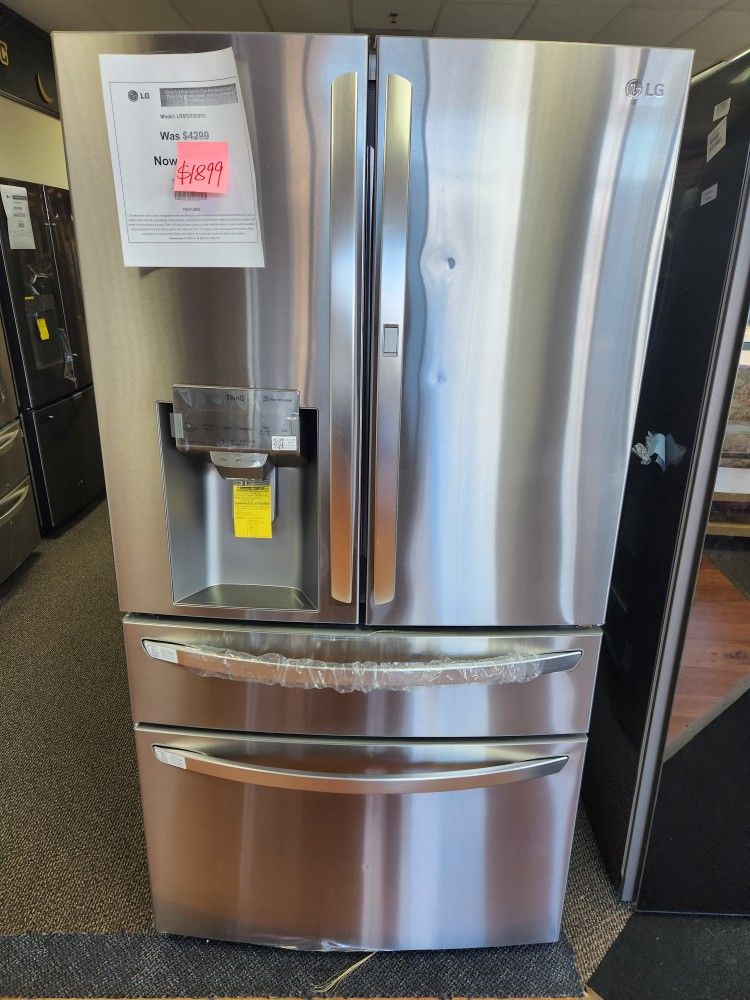 LG 30CF REFRIGERATOR 1899! 48HR DELIVERY! 1 YR WARRANTY! 0 DOWN 0% FINANCING AVAILABLE!
