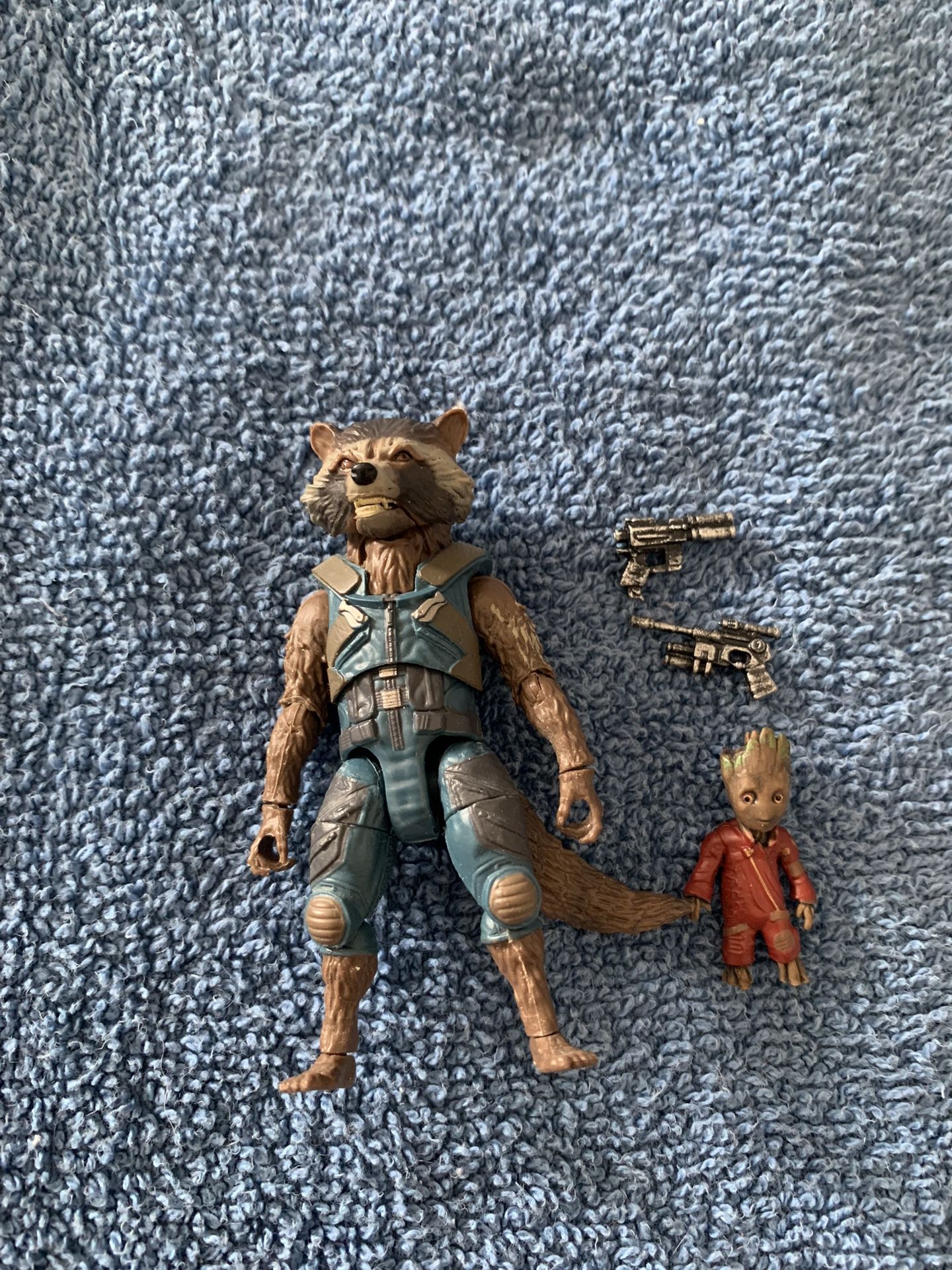 Rocket Raccoon & Baby Groot Marvel Legends (Mantis Vol2 Wave)