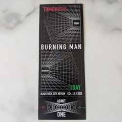 Burning Man Ticket 2025 For Sale