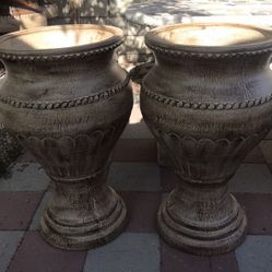 New Flower Pots Made Out Clay Beautiful Yard Decoration 