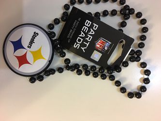 Pittsburgh Steelers party beads