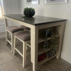 Kitchen Table With Stools