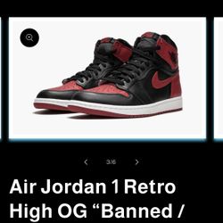 Jordan retro 1 