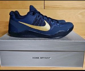 Nike Kobe 11 XI EM Low Philippines Size 12 Mens Shoe Navy Gold