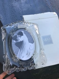Beautiful Mikasa wedding picture frame