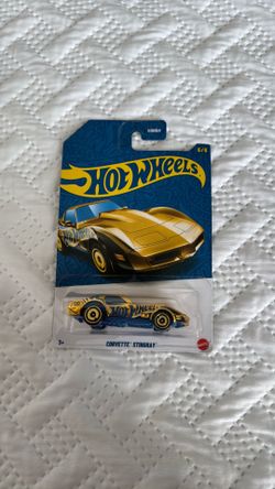 2026 Gold Chase Corvette Stingray - Hot Wheels 58th Anniversary Series  - 6/6