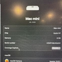 2021 Apple Mac Mini