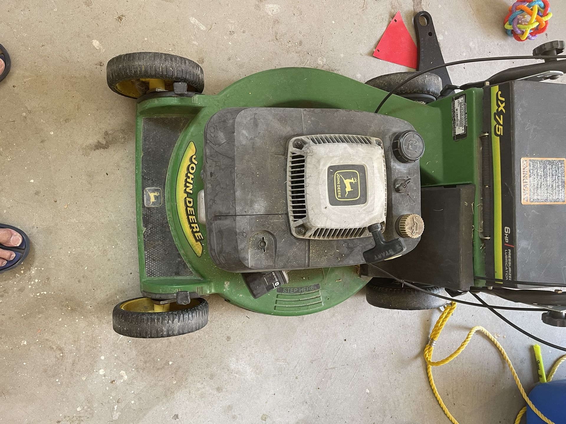 John Deere JX 75 21 Self Propelled Lawn Mower