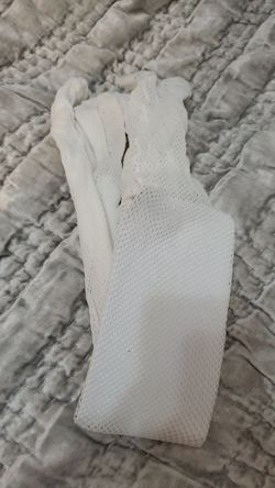 White fishnets never used