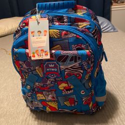HTWO Kids Backpack with Comic Print
