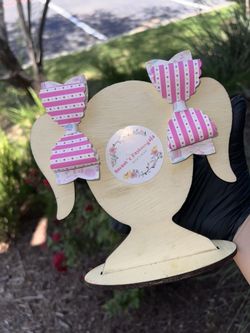 Circus Theme Hair Bows For Girls