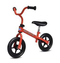 Adjustable Toddler Running Balance Bike With Non-Slip Handle-Red