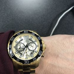INVICTA GOLD PLATED WATCH