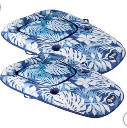 Aqua Luxury Pool Lounger, 2-pack