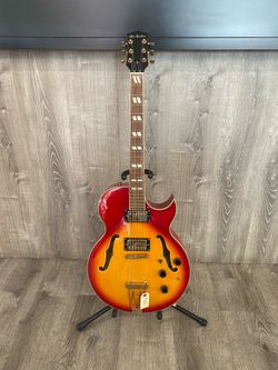 Glen Burton USA Chicago 775 Style Hollow Body Electric Guitar