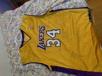 Authentic signed Lakers Jersey