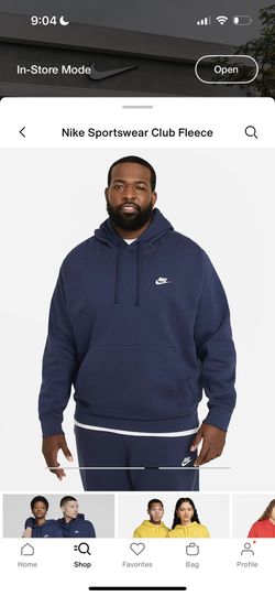 Blue Nike Hoodie