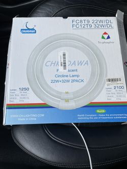 Round fluorescent bulbs