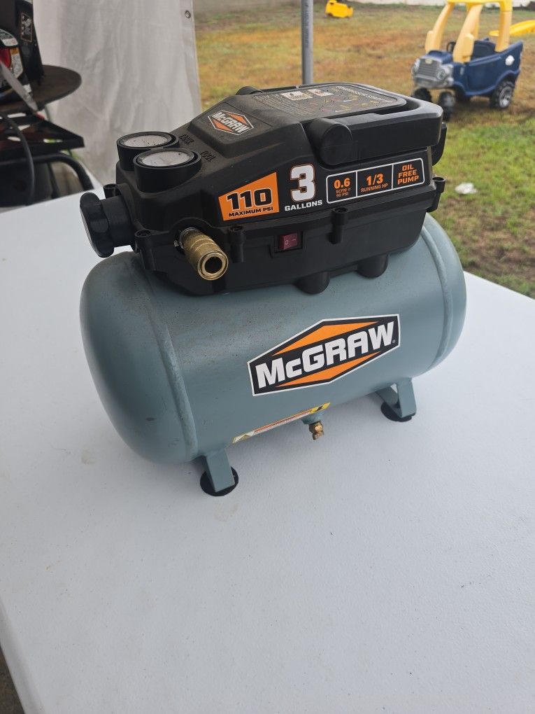 3 Gallons Compressor