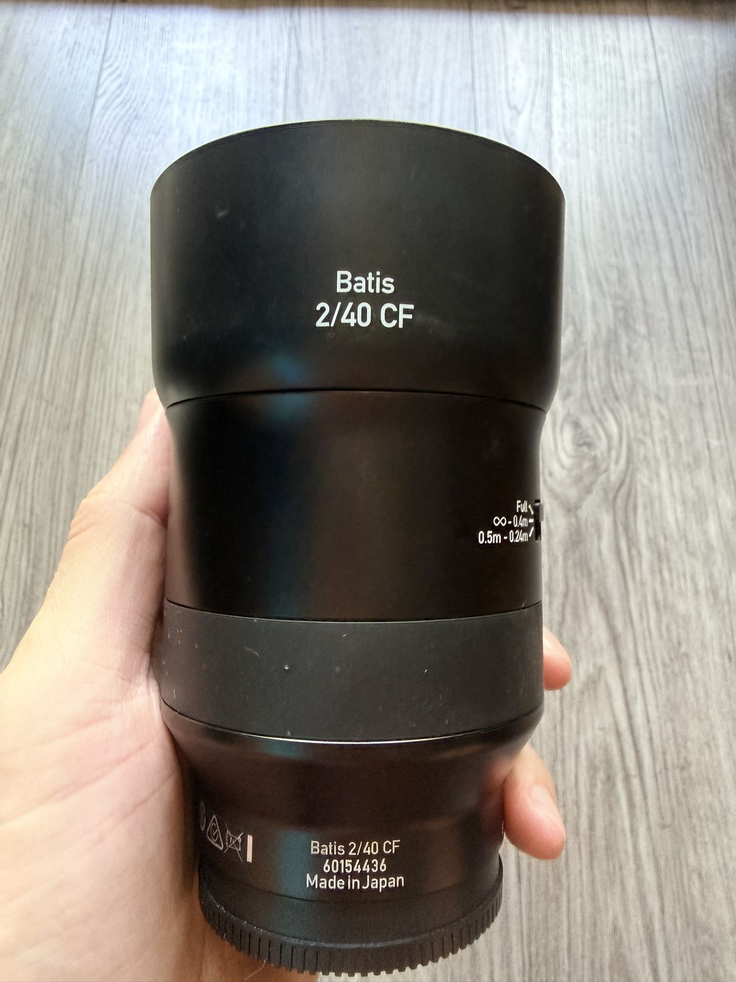 Zeiss Batis 40mm f/2