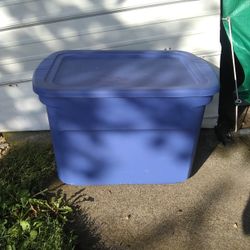 Sterilite: Large 15 Gallon Plastic Storage Container.