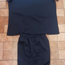BLUE SCRUB SET