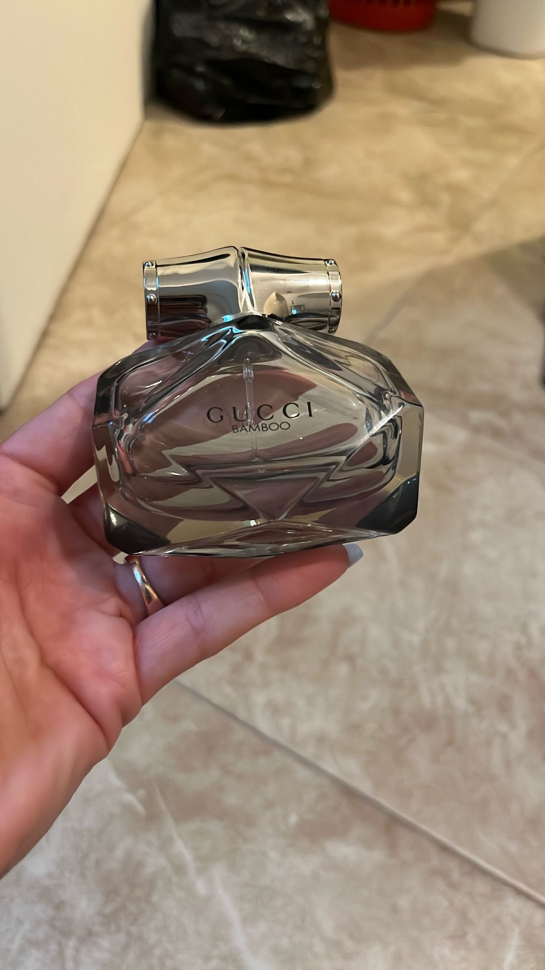 GUCCI BAMBOO 50ml Original about Half Full