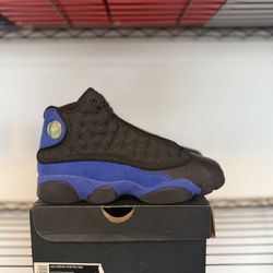 Air Jordan Retro 13 Black Hyper Royal Size 6.5 