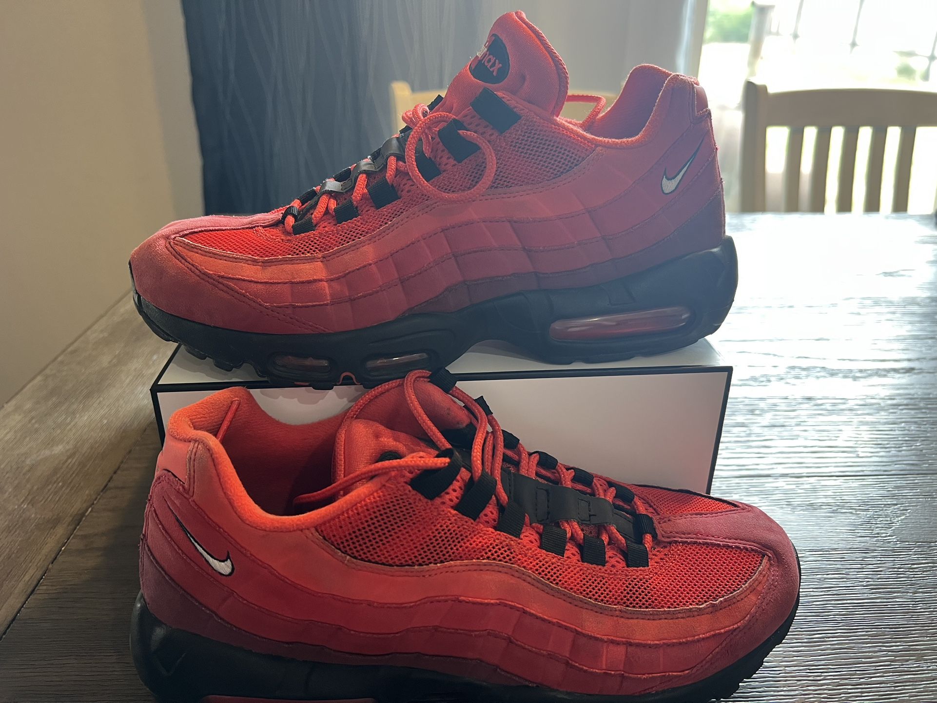 2019 Nike Air Max 95 Size Habanero Red AT2865 600 Running